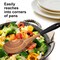 2 Pcs 12" Large Wooden Spoons for Cooking Utensils Acacia Wood Non Stick Serving Spoon for Baking Cooking Spatula Set Bamboo Teak Long Stirring Mixing Spoons Big Ladle Kitchen Tools Gift